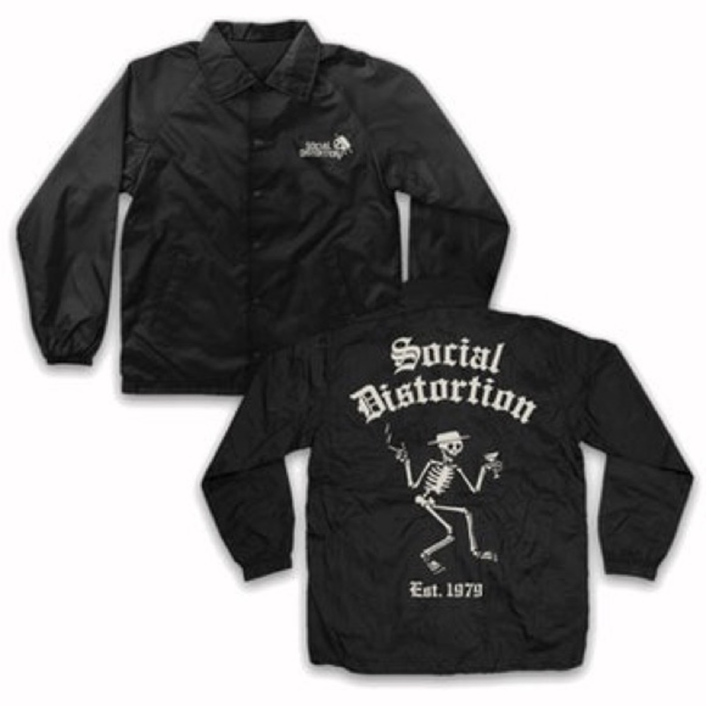Social Distortion Band Windbreaker Jacket